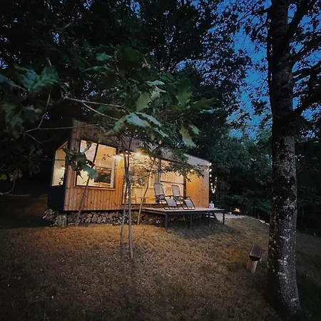 Tiny House Avec Vue Et Jacuzzi Marçon