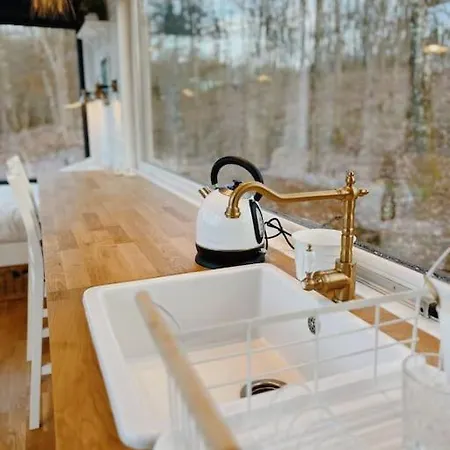 Tiny House Avec Vue Et Jacuzzi Chalet Marcon