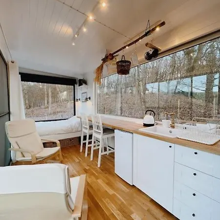 Chalet Tiny House Avec Vue Et Jacuzzi Marcon