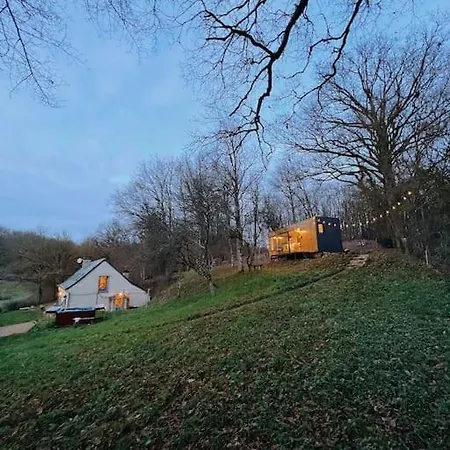 샬레 Tiny House Avec Vue Et Jacuzzi *